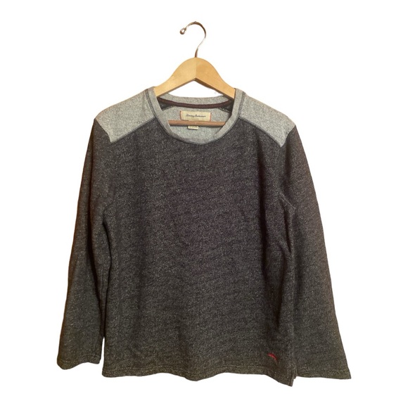 Tommy Bahama Other - Tommy Bahama Knit Long Sleeve Men’s Gray Top Hilfiger Size Large